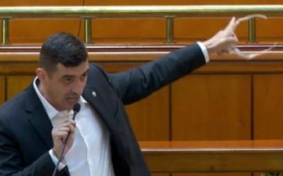 george simion parlament