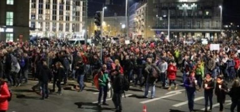 protest in germania