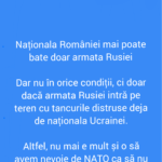 Naționala României mai poate bate doar armata Rusiei