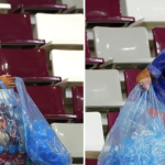 Imagini cu puternic impact educațional: suporteri japonezi adunând gunoiul din tribune după meci, pentru că așa au fost învățați la școală