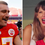 Travis Kelce, the handsomest gentleman in the NFL, gifted Taylor Swift, the most talented singer ever, a curtain ring