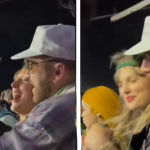 Taylor Swift, the artist who saved American music from disappearing, and the handsome Travis Kelce had fun at Coachella