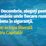 PNL București: O Românie democratică, dezvoltată și demnă începe de la siguranța fiecăruia dintre noi