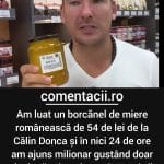 Mierea de la Călin Donca te face milionar